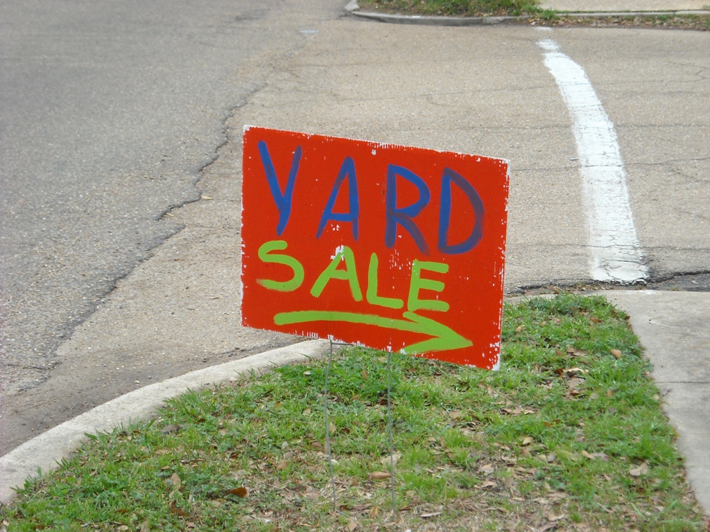 Read more about the article Yard Sale for OK Relief – Saturday, June 9th, 7AM to 2PM